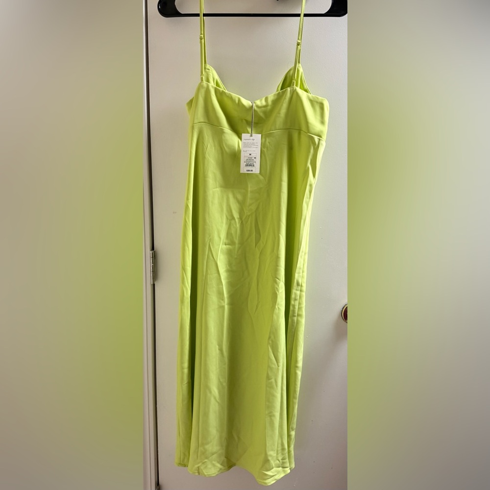A New Day Vibrant Green Dress - Picture 3 of 3